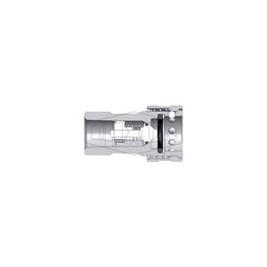 Dixon® 4AGBF4-PV AG Series Agricultural Poppet Valve Coupler, 1/2-14 Nominal, Female BSPP, Steel