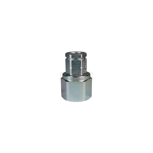 Dixon® 4CVVF4 DQC CVV European Interchange Female Coupler, 1/2-14 Nominal, Female NPTF, Steel