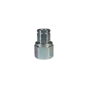Dixon® 4CVVOF4 DQC CVV European Interchange Female Coupler, 3/4-16 Nominal, Female O-Ring Boss™ End Style, Steel