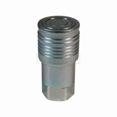 Dixon® 4HTF4 HT Series Flush Face Quick Connect Coupling, 1/2-14 Nominal, FNPT, Steel, Domestic