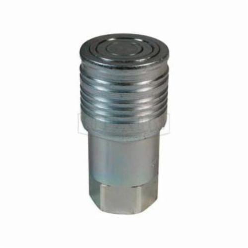 Dixon® 4HTF6 HT Series Flush Face Quick Connect Coupling, 3/4-14 Nominal, FNPT, Steel, Domestic