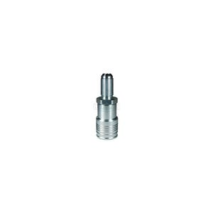 Dixon® 4HTJB6 DQC HT Flushface Male Bulkhead Coupler, 1-1/6-12 Nominal, Male JIC BH, Steel