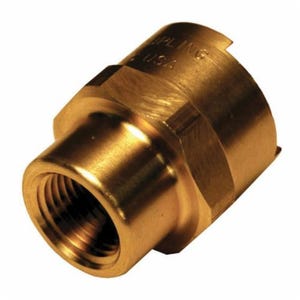 Dixon® 4NF6-B Bowes Interchange Bowes Pneumatic Coupler, N-Series, 1/2 in, Quick-Connect x FNPT, Brass