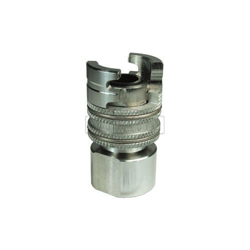 Dixon® Dual-Lock™ 4PF6-S P Series Thor Interchange Female Quick Disconnect Coupler, 3/4 in Nominal, Quick Disconnect Coupler x NPTF, 300 psi Pressure
