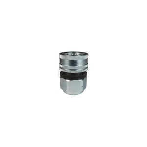 Dixon® 4TRF4 DQC TR European Interchange Female Coupler, 1/2-14 Nominal, Female NPTF, Steel