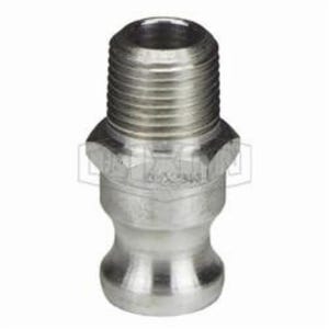 Dixon® 50-F-AL Boss-Lock™ Type F Cam and Groove Adapter, 1/2 in, Male Adapter x MNPT, Aluminum, Domestic