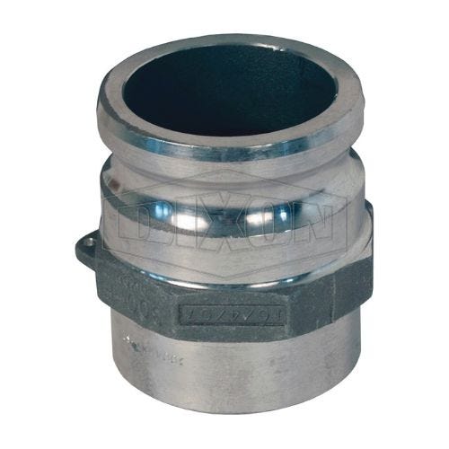 Dixon® 400AWBPSTAL Cam and Groove Adapter, 4 in, Butt Weld x SCH 40 Pipe, Aluminum