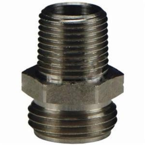 Dixon® The Right Connection™ 5081208SS Garden Hose Adapter, 3/4-11-1/2 x 1/2-14 Nominal, MGHT x MNPT End Style, 303 Stainless Steel, Domestic