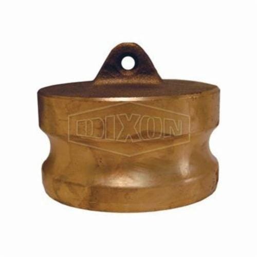 Dixon® 600-DP-BR Boss-Lock™ Type DP Cam and Groove Dust Plug, 6 in Nominal, Brass, Domestic