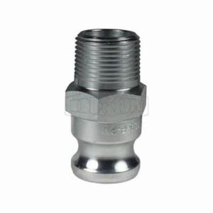 Dixon® 600-F-PM Boss-Lock™ Type F Cam and Groove Adapter, 6 in, Male Adapter x MNPT, Malleable Iron, Domestic