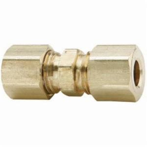 Dixon® 62C-04 The Right Connection Compression Union, 1/4 in x 7/16-24 Nominal, Tube x Straight End Style, Brass, Domestic