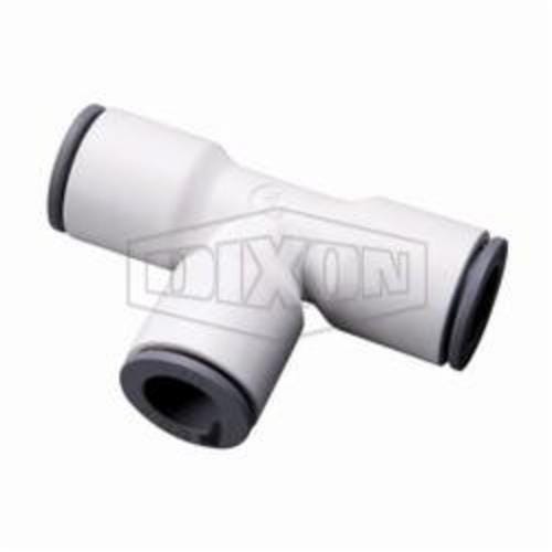 Dixon® 63046056WP2 LIQUIfit™ Unequal Union Tee, 1/4 x 3/8 in Nominal, Run Tube x Branch Tube End Style, Nylon, Domestic