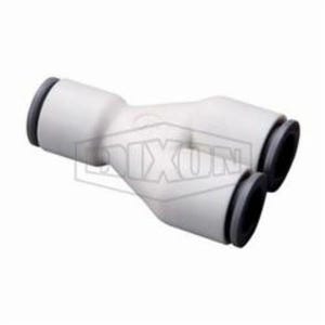 Dixon® 63406200WP2 LIQUIfit™ Union Y-Connector, 1/2 in Nominal, Tube End Style, Nylon, Domestic