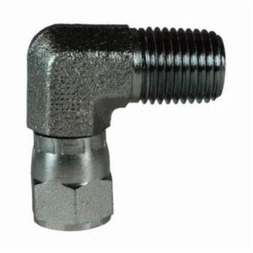 Dixon® 6501-8-8 Hydraulic Elbow, 3/4-16 x 1/2-14 Nominal, 37° Female JIC Swivel x Male NPTF, Steel