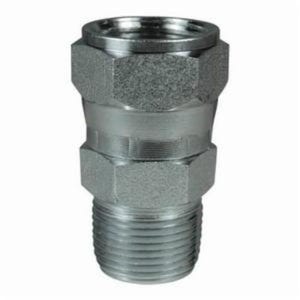 Dixon® 6505-16-12 Hose To Pipe Fitting, 1-5/16-12 x 3/4-14 Nominal, 37° Female JIC Swivel x MNPT, Steel, Domestic