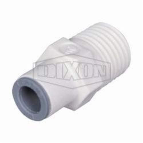 Dixon® 65056018WP2 LIQUIfit™ Connector, 3/8 in Nominal, Tube x MNPT End Style, Nylon, Domestic