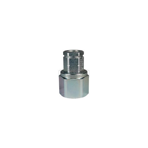 Dixon® 6CVVF6 DQC CVV European Interchange Female Coupler, 3/4-14 Nominal, Female NPTF, Steel