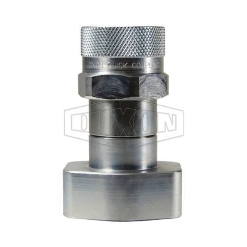 Dixon® 10VEPFP10 VEP Quick Disconnect Hydraulic Flange Pad Coupling, 1-1/4 in Nominal, Steel