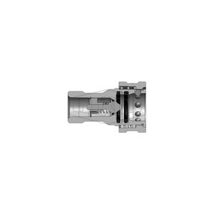 Dixon® 2HBF2-B DQC H Industrial Interchange Poppet Valve Female Coupler, 1/4-19 Nominal, Female BSPP, Brass