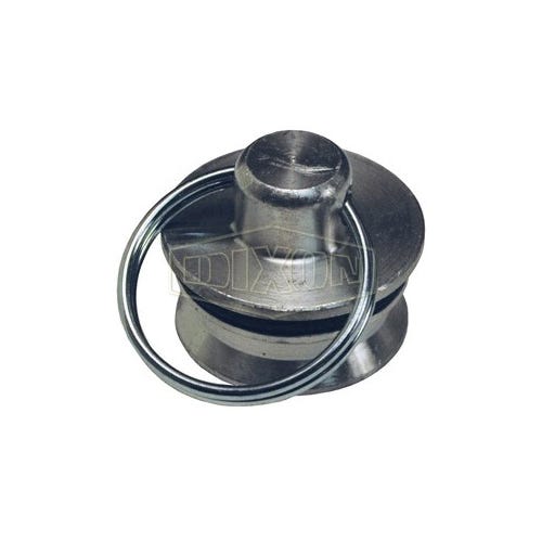 Dixon® 8HDP-A H Series Interchange Dust Plug, 1 in Nominal, Aluminum, Domestic