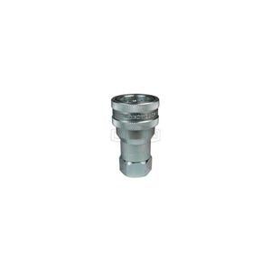 Dixon® 8KBF8-SS DQC K Interchange Female Coupler, 1-11 Nominal, Female BSPP, 316 Stainless Steel