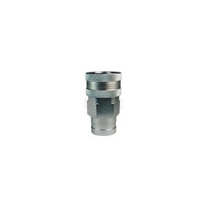 Dixon® 8KOF8 DQC K Interchange Female Coupler, 1-5/16-12 Nominal, Female O-Ring Boss™ End Style, Steel