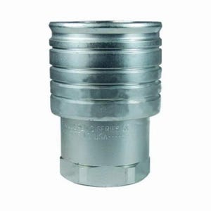 Dixon® 6STF6 ST Snap-Tite 71 Hydraulic Interchange Coupler, 3/4 in x 3/4-14 Nominal, Quick-Connect x FNPT, Buna-N® Seal/Steel Body, Domestic