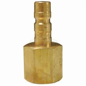 Dixon® A1F1-B A Series Quick Connect Plug, 1/8-27 Nominal, Quick Connect Plug x FNPT, 500 psi Pressure, Brass, Domestic