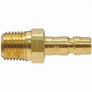 Dixon® A2M2-B A Series Quick Connect Plug, 1/4-18 Nominal, Quick Connect Plug x MNPT, 500 psi Pressure, Brass, Domestic