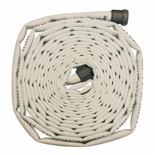 Dixon® A515-75RAF 500 Single Jacket Fire Hose, 1-1/2 in, NST (NH), 75 ft L, 225 psi Working, Polyester, Domestic