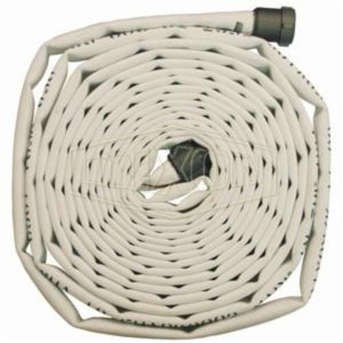Dixon® A515-50RBF Single Jacket Fire Hose, 1-1/2 in, NST (NH), 50 ft L, 225 psi Working, Polyester, Domestic