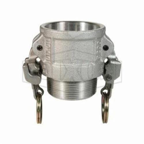 Dixon® AB100EZ EZ Boss-Lock™ Type B Cam and Groove Coupler, 1 in Nominal, Female Coupler x MNPT End Style, Aluminum, Domestic