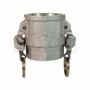 Dixon® AD200EZ EZ Boss-Lock™ Type D Cam and Groove Coupler, 2 in Nominal, Female Coupler x FNPT End Style, Aluminum, Domestic