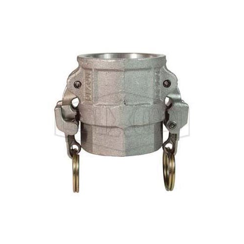 Dixon® AD400EZ EZ Boss-Lock™ Type D Cam and Groove Coupler, 4 in Nominal, Female Coupler x FNPT End Style, Aluminum