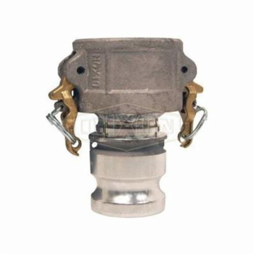 Dixon® ADA2520 Boss-Lock™ Type DA Cam and Groove Reducing Coupler, 2 x 2-1/2 in Nominal, Coupler x Adapter End Style, Aluminum, Domestic