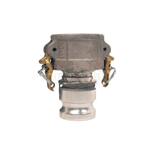Dixon® ADA3040 Boss-Lock™ Type DA Cam and Groove Reducing Coupler, 3 x 4 in Nominal, Coupler x Adapter End Style, 356T6 Aluminum