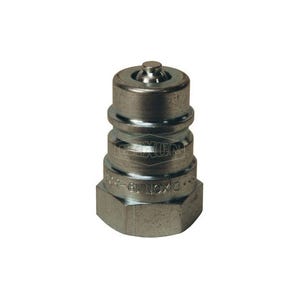 Dixon® AG2F2-PV Pioneer Agricultural Poppet Valve Plug, 1/4-18 Nominal, FNPT, Steel, Domestic