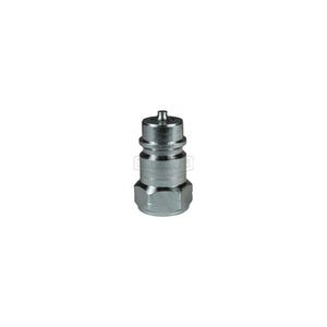Dixon® AG4F4-PV AG Series Agricultural Poppet Valve Plug, 1/2-14 Nominal, Female NPTF, Steel
