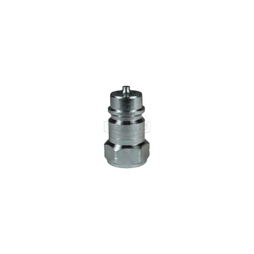 Dixon® AG6F6-PV AG Series Agricultural Poppet Valve Plug, 3/4-14 Nominal, Female NPTF, Steel