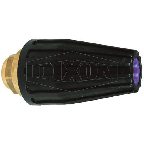 Dixon® AL-TPR25-50 Turbo Nozzle, 1/4 in Female Connection, 3625 psi Pressure, Purple, Domestic