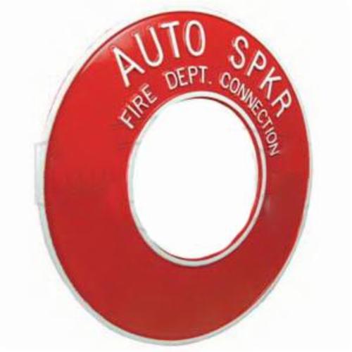 Dixon® The Right Connection AREP400AS 24-209 Round Identification Plate, 4 x 9-1/4 in Nominal, Pipe x OD End Style, Aluminum, Domestic