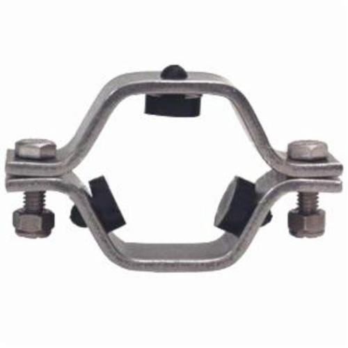 Dixon® B24RG-G150 Hexagonal Hanger with Nitrile Grommet, 1-1/2 in Pipe/Tube, Stainless Steel, Domestic