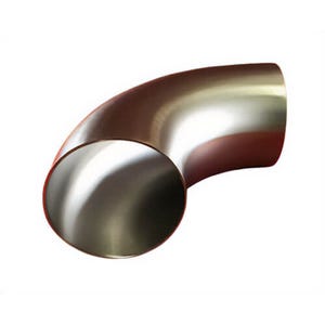 Dixon® Weld Elbow, 90 deg Elbow, 3 in Nominal, 0.065 in Thickness, 304 Stainless Steel, Polished, Domestic