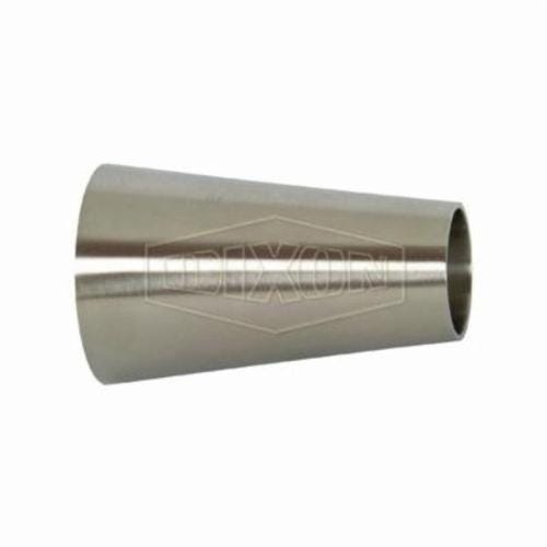 Dixon® B31W-G800400P Concentric Weld Reducer, 8 x 4 in, 304 Stainless Steel, Domestic