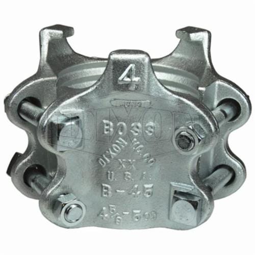 Dixon® BU49 Boss™ 6-Bolt Clamp, 5-16/64 to 5-38/64 in Nominal, 10-7/16 in OD, Iron Band, Domestic