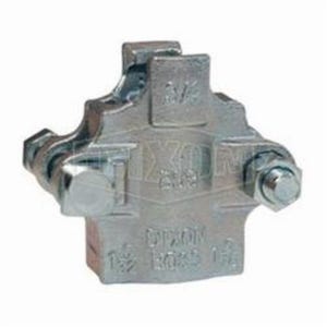 Dixon® B5 Boss™ 2-Bolt Clamp, 1/2 in ID x 1-4/64 to 1-12/64 in OD, Iron Band
