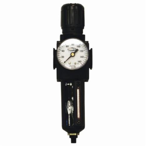 Norgren® by Dixon® B73G-4AG-MB Excelon® Compact Modular Relieving Filter/Regulator with GC230 Gauge and Automatic Drain