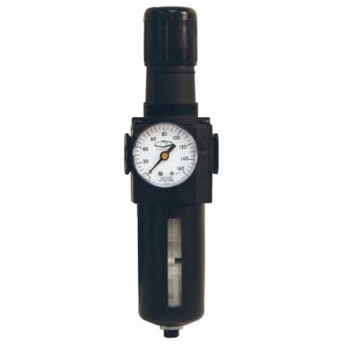 Norgren® by Dixon® B74G-6M Modular Relieving Standard Filter/Regulator with Manual Drain, 3/4 in PTF Port, 212 scfm Flow Rate