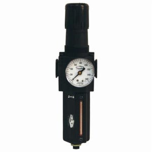 Norgren® by Dixon® B74G-4MMB Excelon® Modular Relieving Standard Filter/Regulator with Manual Drain, 1/2 in PTF Port, 212 scfm Flow Rate, Aluminum Bowl