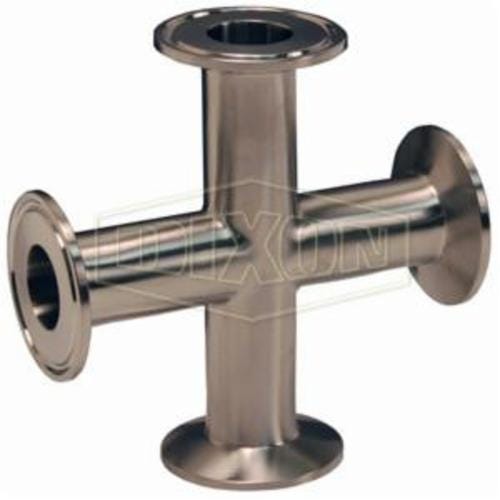 Dixon® B9MP-G150 Clamp Cross, 1-1/2 in, 304 Stainless Steel, Domestic